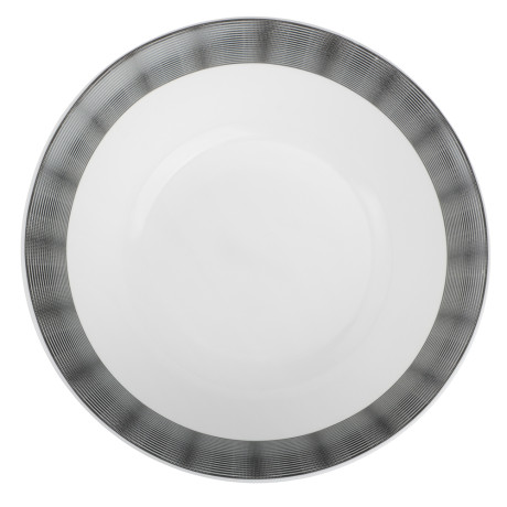 MILLIMI Графит Салатник, опаловое стекло, 760мл, 19х5.4см