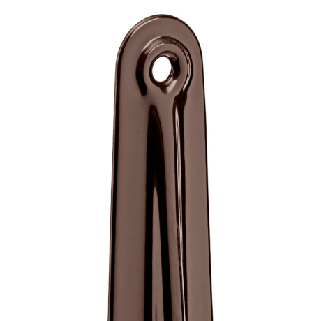 Кронштейн угловой с ребром, 400 х 450 мм, коричневый Сибртех