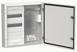 IEK TITAN 5 щит (корпус) метал. комб. ЩРн-36 (2х36) 585х570х140 навесн. белый IP30 TI5-51-N-2X036-30