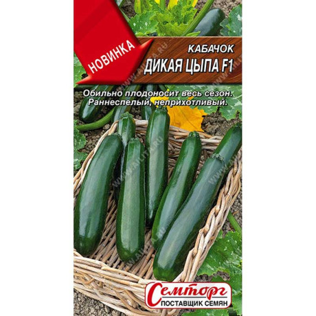 Семена Кабачок Дикая цыпа Аэлита Ц