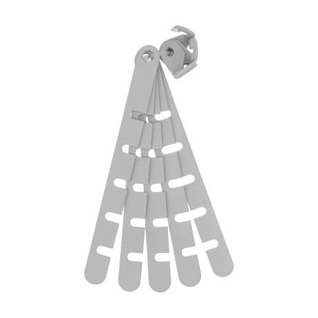 Ограничитель открывания окна, белый, 5 шт, (Металлист)