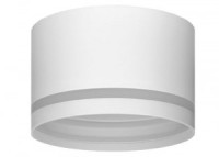 Ecola GX70 H8 св-к накл. СПОТ без обода с полосой углубл. Белый матовый 115x70 SW70H8ECB