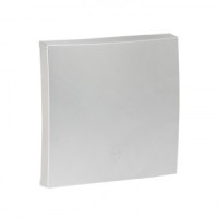 EKF Валенсия лиц. панель выкл. 1 кл. 10А сталь  Al/Cu (корпус PC) ESV10-L-021-30