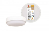 TDM Светодиодный светильник LED ДПП 3901 18Вт 4000К IP65 белый круг 174*62 мм Народный SQ0366-0165