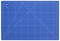 Коврик ЗУБР &quot;ЭКСПЕРТ&quot;, непрорезаемый, 3мм, цвет синий, 450х300 мм