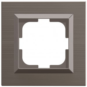 OVIVO Рамка СУ 1 мест. QUANTUM, медь, 405-330000-096