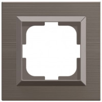 OVIVO Рамка СУ 1 мест. QUANTUM, медь, 405-330000-096