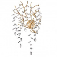 ODEON LIGHT 4969/3W HALL ODL24 521 античн.бронза/алюмин./хрусталь Бра G9 3x40W DELICA 85