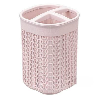 Подставка для щеток Вязание чайная роза М2240