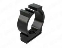 GREENEL крепеж-клипса с защелкой d20мм для жестк и гофр труб ЧЕРН (уп.100шт, цена за шт) GE50181-05