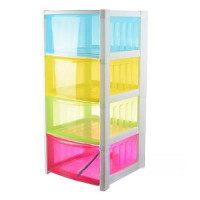 Комод 4-х секционный РАДУГА разноцветный М2794