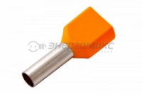 REXANT наконечник штыревой втулочный изолир. НШВИ(2) 4,0-12, оранжевый (уп.100шт цена за шт) 08-2810