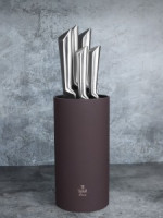 Набор ножей 6предм Лукас (5 ножей,подставка) ручки сталь TR-22079 Taller