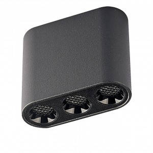 ODEON LIGHT 7092/8CL HIGHTECH ODL25 399 Люстра черн./мет./акрил IP20 LED 8W 3000K 220V SMALL