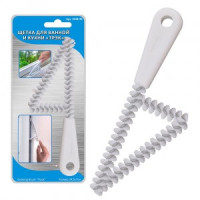 Щетка д/ванной и кухни &quot;Трэк&quot; (кратность 6шт!!!), метал.проволока, пластик VL58-45 Мультидом