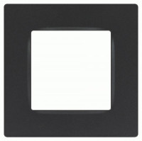 ЭРА 12 рамка СУ 1 мест. Классик, графит 12-5201-12