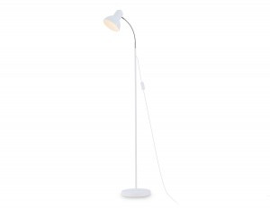 Ambrella торшер TR97655 WH бел E27 max 40W D140x1450