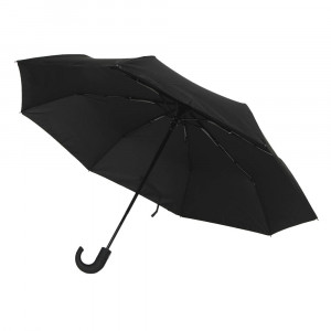 Зонт мужской, автомат, сплав, пластик, полиэстер, 55см, 8 спиц, черный