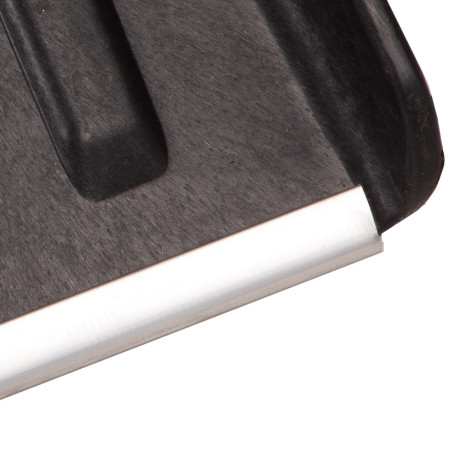 Лопата для уборки снега пластиковая, 275 х 345 х 890 мм, стальной черенок, Stels