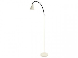 Camelion KD-437F C01 св-к напольный торшер Е27 40W металл молочн. 15580