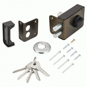 Д-град Зенит ЗН1-3-1 Бронза Замок накладной (16)