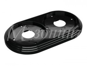 МЕЗОНИНЪ РЕТРО УСАДЬБА Рамка 2-местная ABS-пластик ЧЕРНЫЙ,  GE30702-05