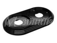 МЕЗОНИНЪ РЕТРО УСАДЬБА Рамка 2-местная ABS-пластик ЧЕРНЫЙ,  GE30702-05