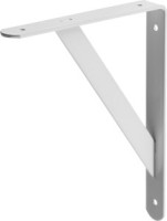 Уголок-кронштейн STAYER &quot;MASTER&quot;, усиленный, 250х200х30х4мм, белый