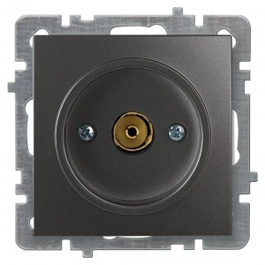 Nilson TOURAN мех. роз. TV СУ 1 мест. антрацит (концевая, RG6) 24160429