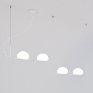 Eurosvet св-к подвесной  G9 4x25 Вт 1560х1560х1200 металл белый Stair 70145/4 a061374