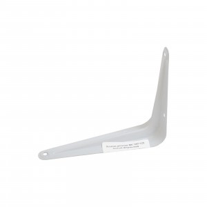 Уголок д/полок МК 100*125 белый Штрих-код(100) Кунгур