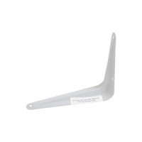 Уголок д/полок МК 100*125 белый Штрих-код(100) Кунгур