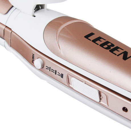 LEBEN Стайлер для волос 3в1, гофре, утюжок, плойка