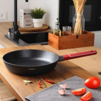 Сковорода литая Ornament d=28см, антиприг.покрытие, индукция TR-44014 Taller