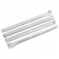 Направляющие роликовые 350/0,8 мм серый (комплект 2шт, цена за комплект) (25) StahlBuro