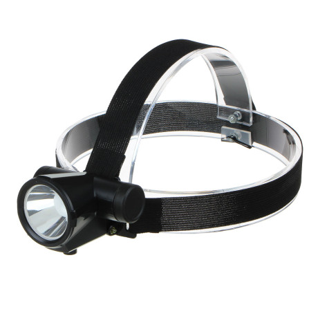 Фонарь налобный тм ЕРМАК, 1 LED, 3 Вт, 8х6х6,2 см, 2 режима, 1200мАч, USB кабель, пластик