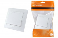 TDM Лама роз. СУ 1 мест. 16А (земля, шторки, крышка) бел. (10!) SQ1815-0014