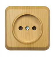 Smartbuy Юпитер роз. ОУ 1 мест. светлое дерево 10A SBE-03lw-10-S1-N