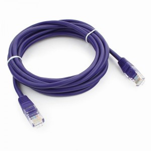 Cablexpert патч-корд UTP cat5e, 3м, литой, многожильный (фиолетовый)