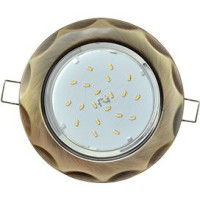 Ecola GX53 H4 св-к &quot;Звезда&quot; Черненая бронза 38x116 FN81H4ECB (10!)