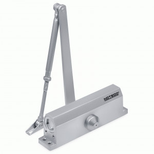 Доводчик дверной NOTEDO DC-180 легкий характер GRAY до 180 кг серый (10)