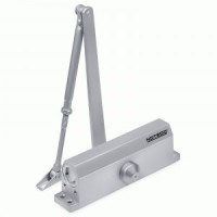 Доводчик дверной NOTEDO DC-180 легкий характер GRAY до 180 кг серый (10)