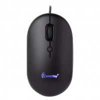Мышь проводная бесшумная с подсветкой Smartbuy 328 черная (SBM328K)/40