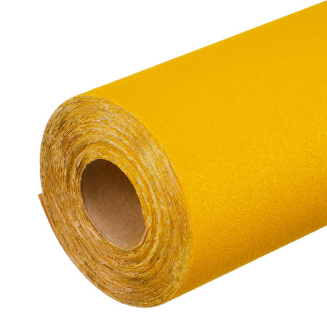 Шкурка на бумажной основе, LP41C, зернистость 10Н(P 120) мини-рулон 100 мм х 5 м, "БАЗ"