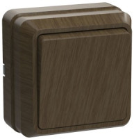 IEK ОКТАВА выкл. ОУ 1 кл. 10А ДУБ (темное дерево) ВС20-1-0-ОД