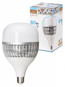 TDM Лампа св/д высокомощ. 80W 6500К 6K E27 230V 130x223мм НАРОДНАЯ SQ0340-1651