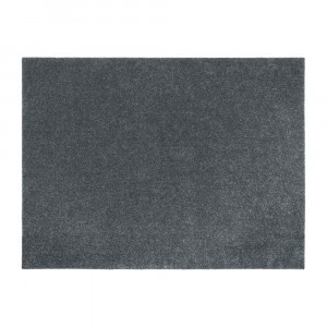 Коврик влаговпитывающий, ребристый "Nice", без борта, подложка пвх, 90*120 см VORTEX, серый