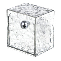 ЮНИLOOK Полка косметическая настенная, 9х8,5х6,5см, PS, прозрачный, ВЗ24-39