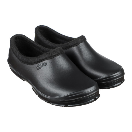 Галоши утепленные мужские AYO, серый/черный, размер 40-45, материал галоши ЭВА, утеплитель ворсин