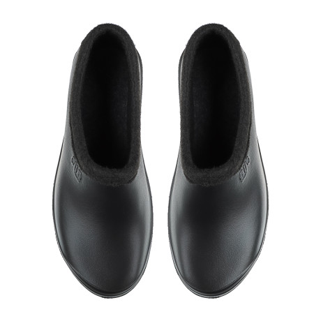 Галоши утепленные мужские AYO, серый/черный, размер 40-45, материал галоши ЭВА, утеплитель ворсин